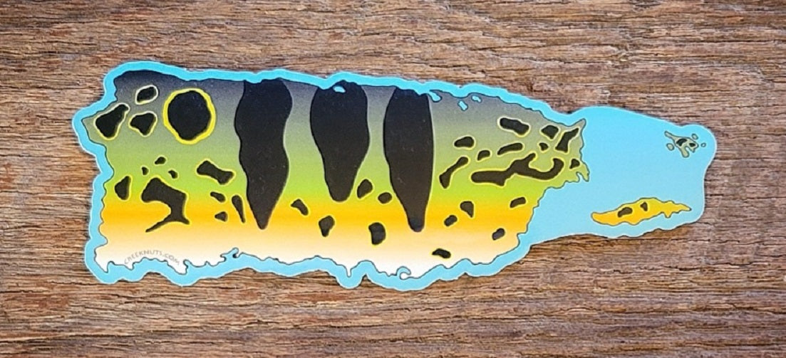 Puerto Rico Peacock Bass Sticker