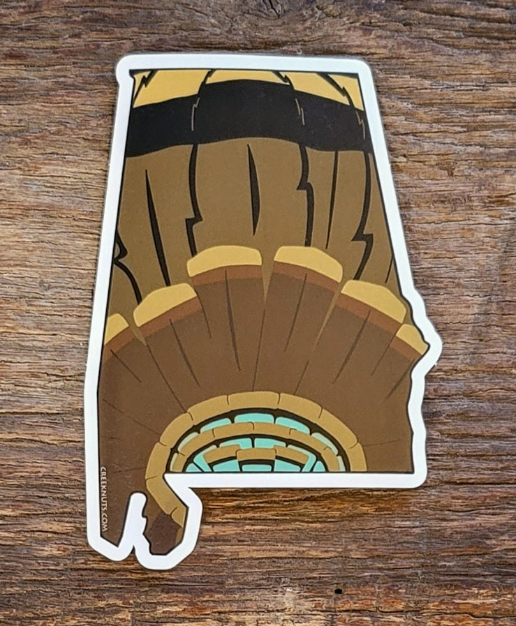 Alabama Turkey Sticker