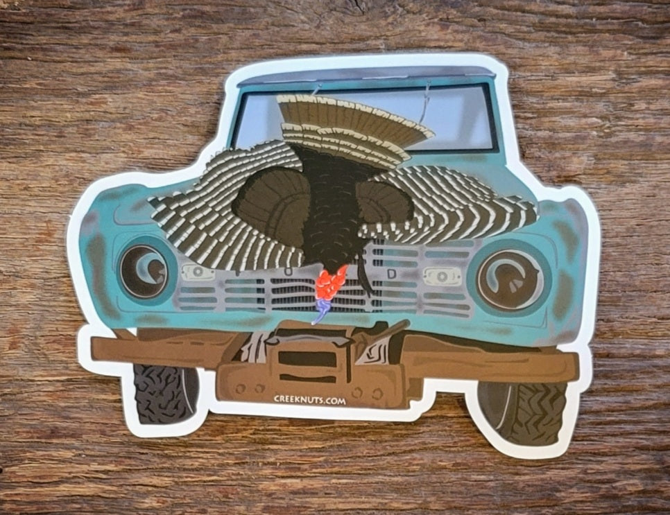 Turkey Hunt Sticker