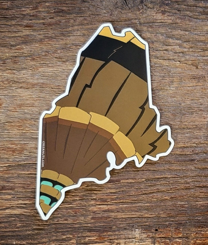 Maine Turkey Sticker