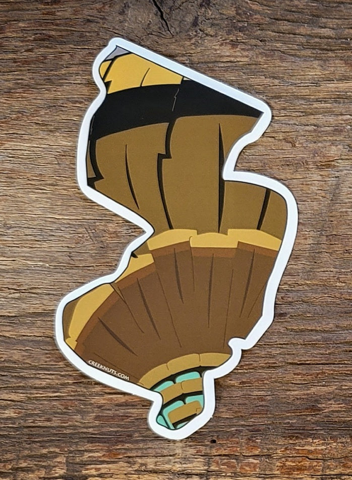 New Jersey Turkey Sticker