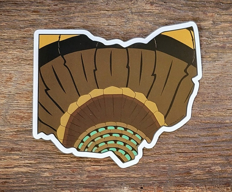 Ohio Turkey Sticker