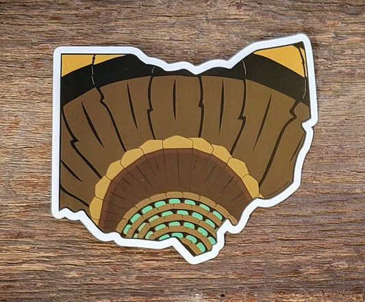 Ohio Turkey Sticker
