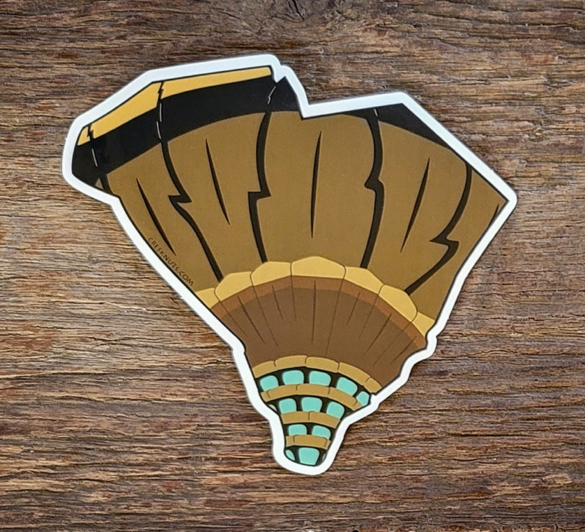 South Carolina Turkey Sticker