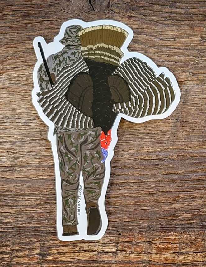 Turkey Hunter Sticker