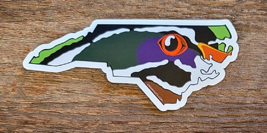 North Carolina Wood Duck Sticker