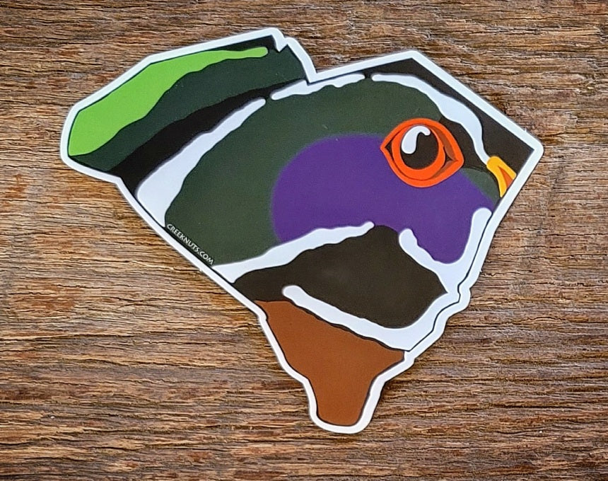 South Carolina Wood Duck Sticker