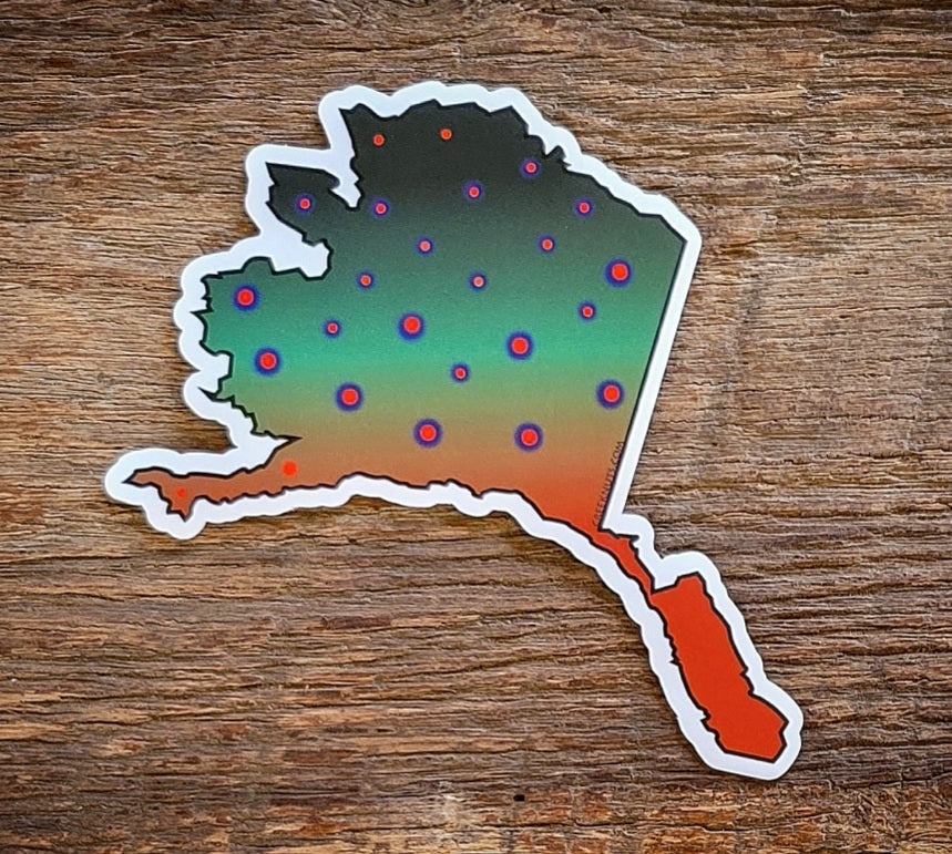 Alaska Dolly Varden Sticker