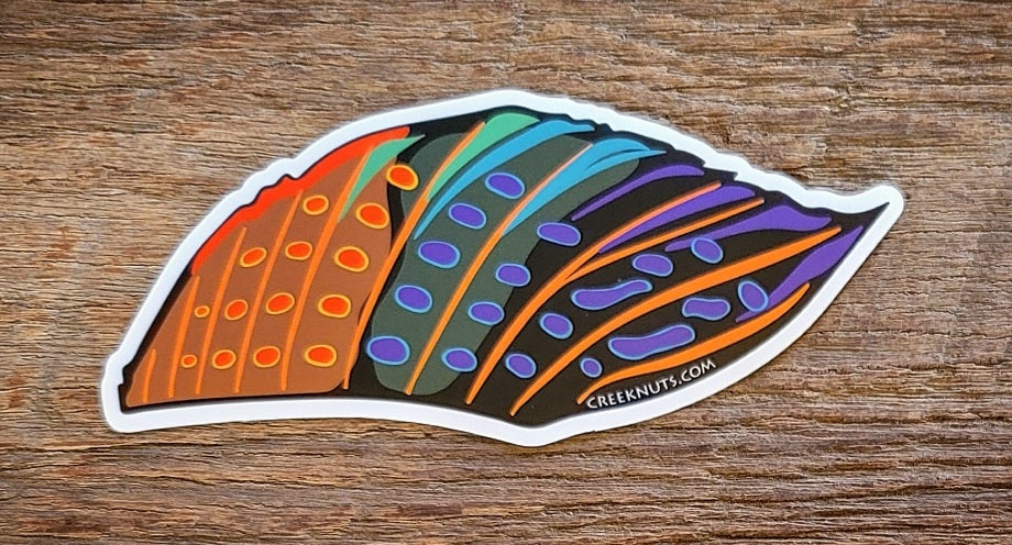 Grayling Fin Sticker