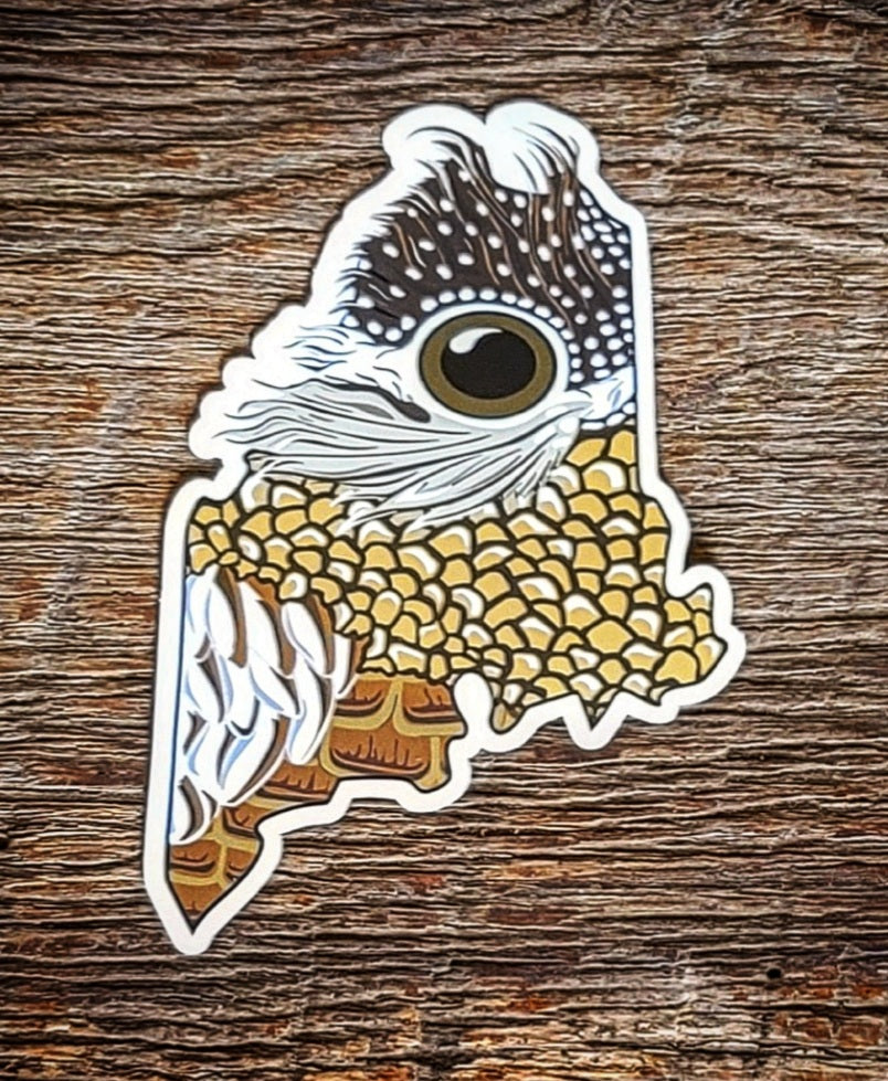 Maine Grouse Sticker