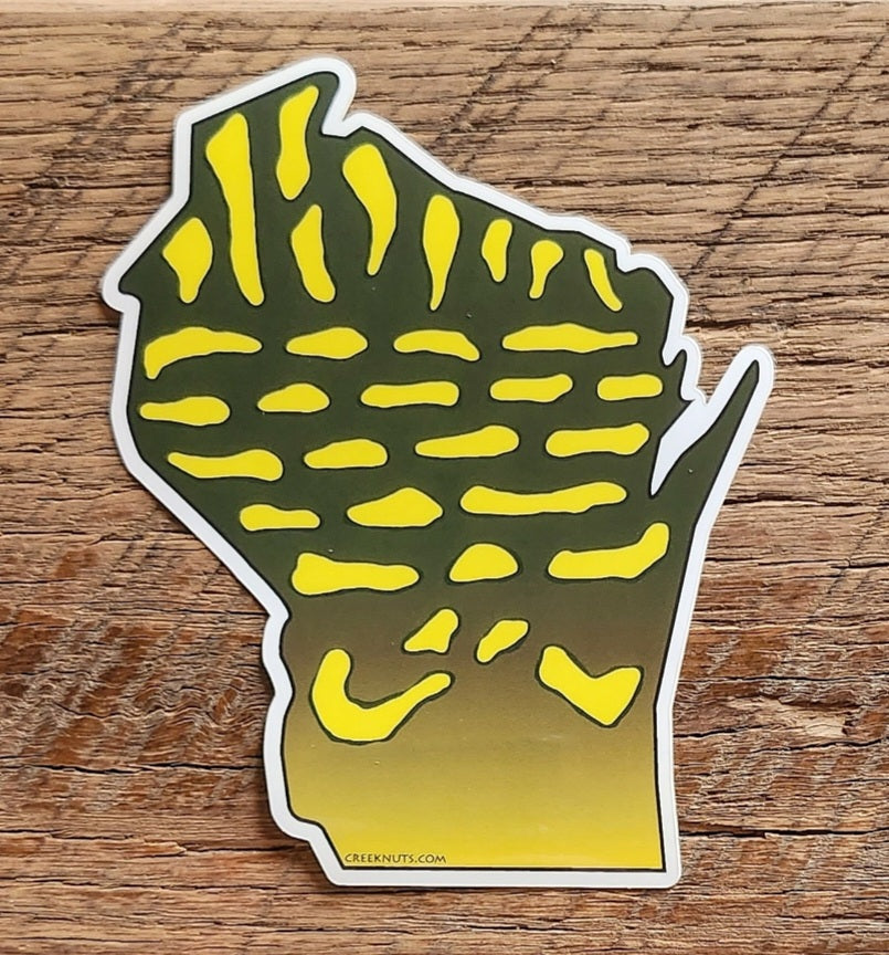 Wisconsin Northern Pike Sticker