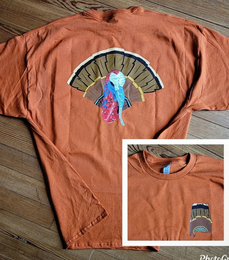 Angry Turkey Long Sleeve T-Shirt