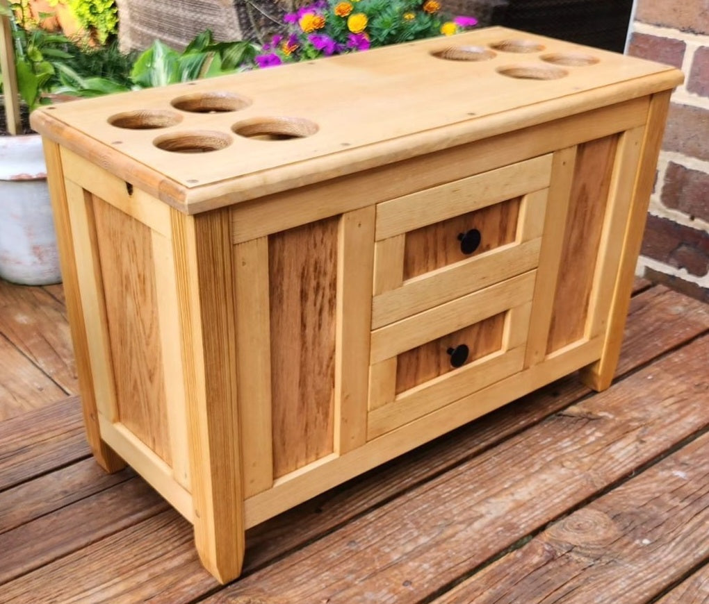 Elkhorn Fly Rod & Reel Cabinet - Trout