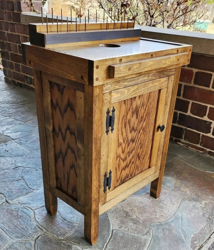 The Dix Portable Fly-Tying Table - Inside Drawers
