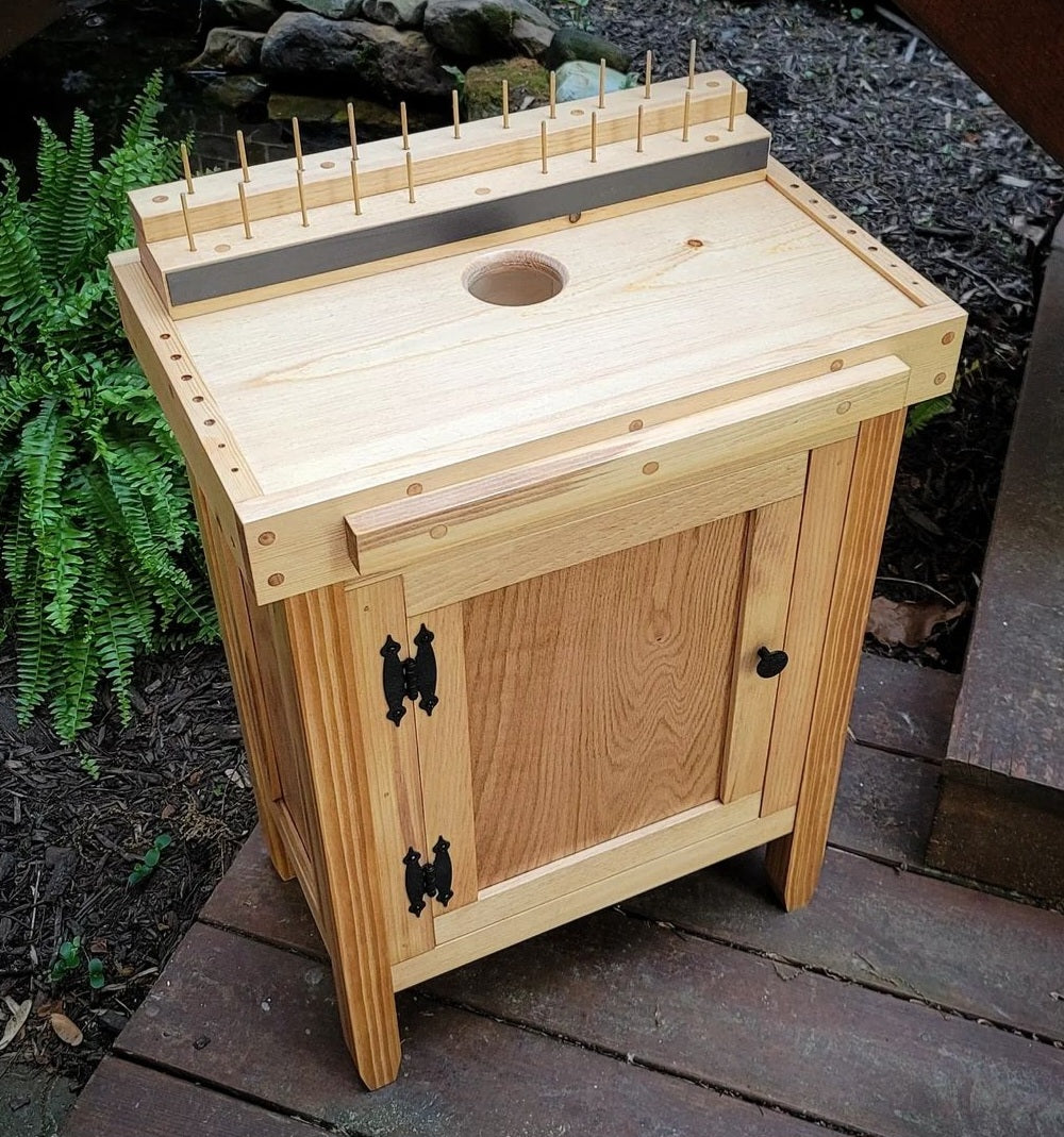 The Dix Portable Fly-Tying Table - Inside Drawers
