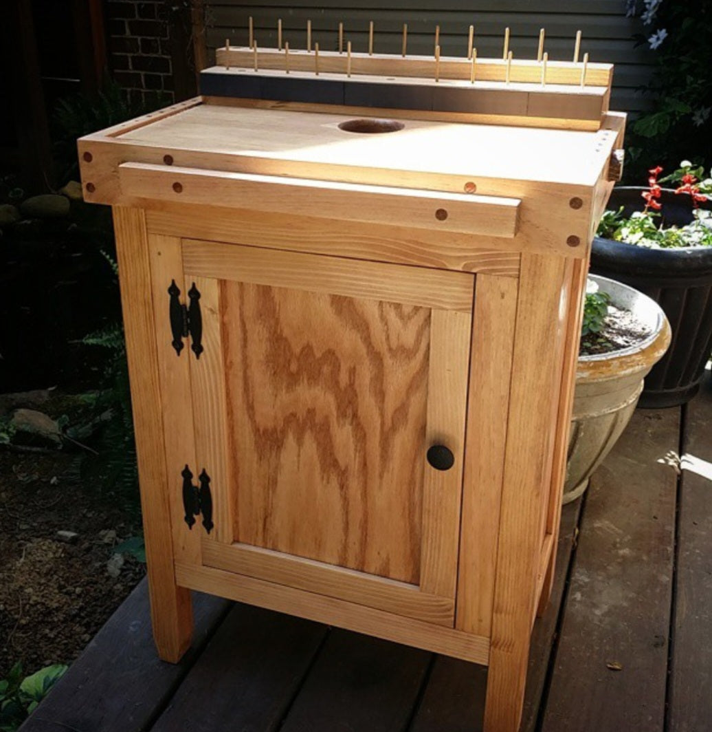 The Dix Portable Fly-Tying Table - Inside Drawers