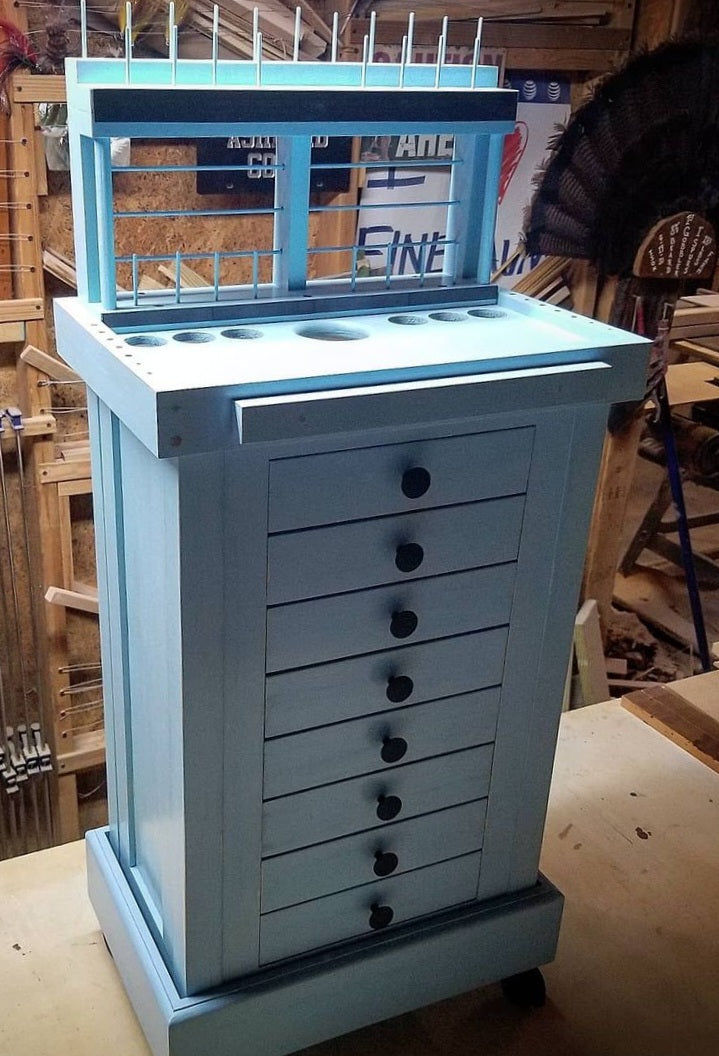 The Paint Creek Portable Fly-Tying Table