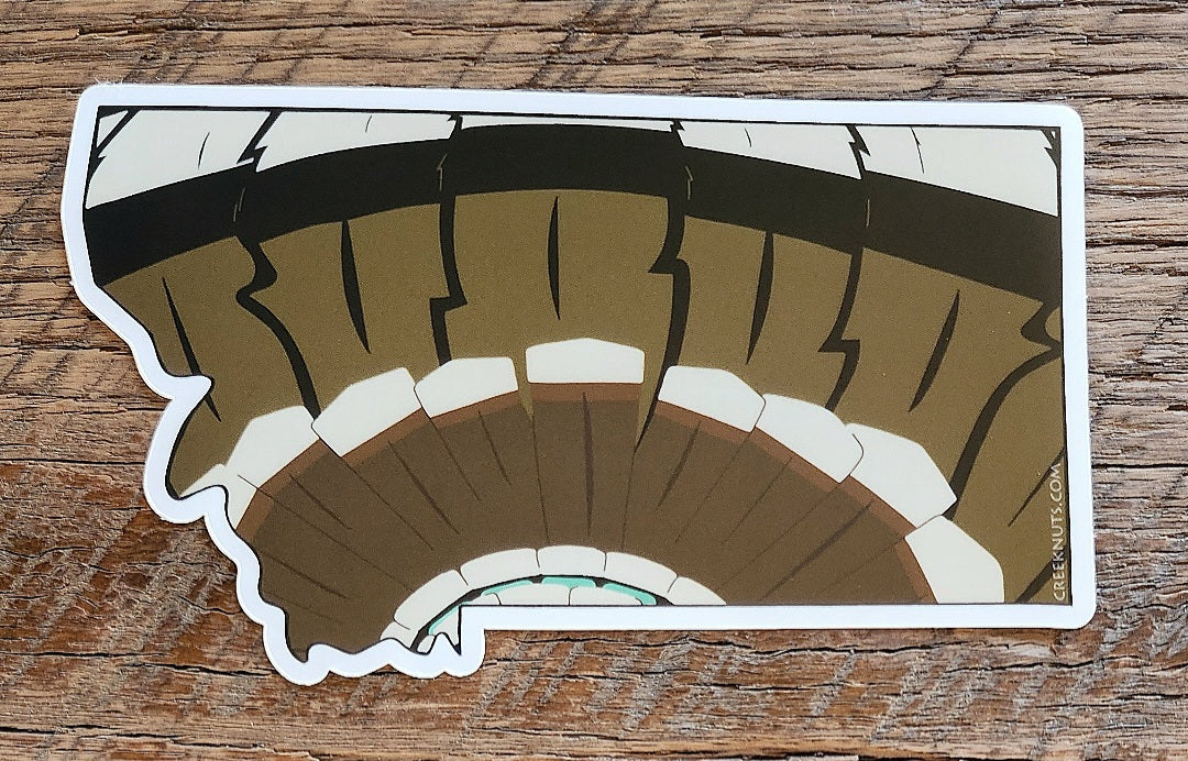 Montana Turkey Sticker
