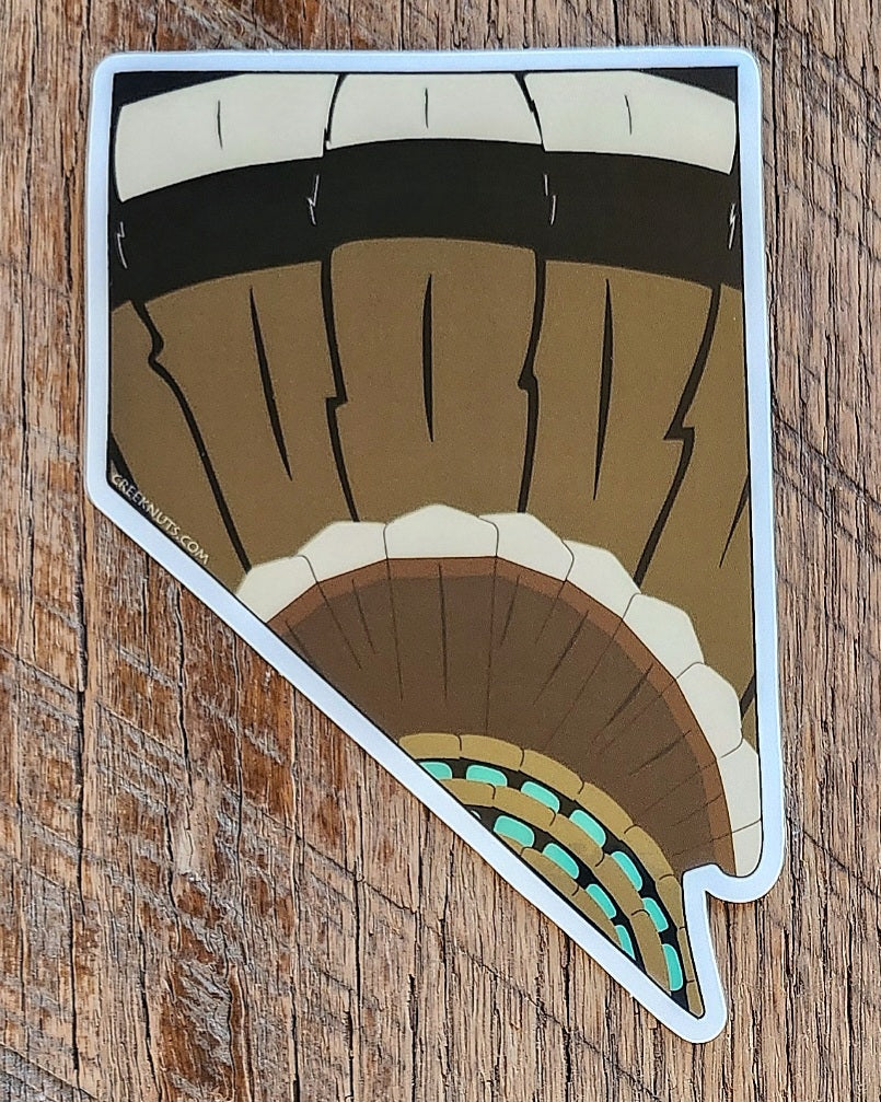 Nevada Turkey Sticker