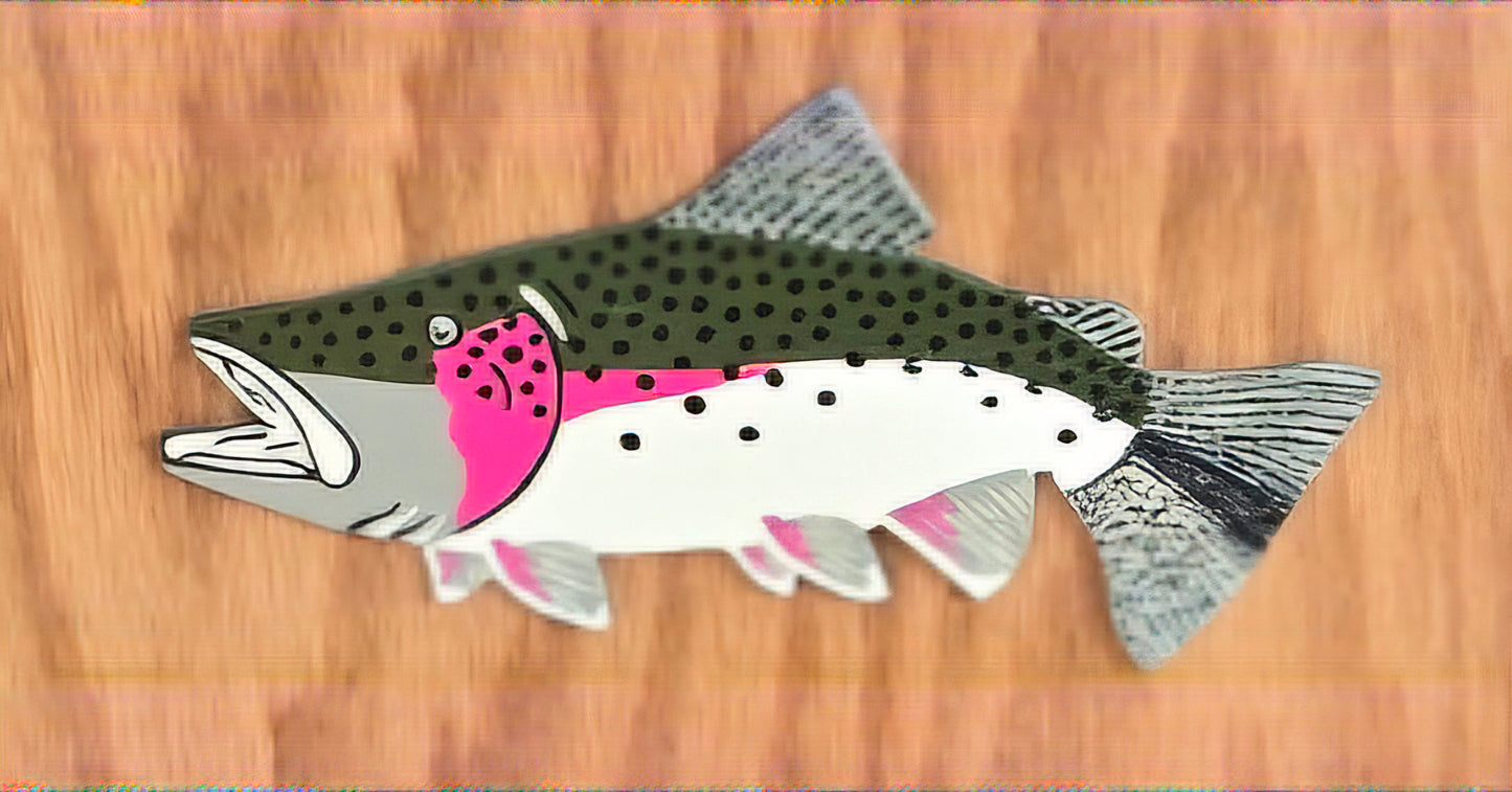 Hand-Painted Trout
