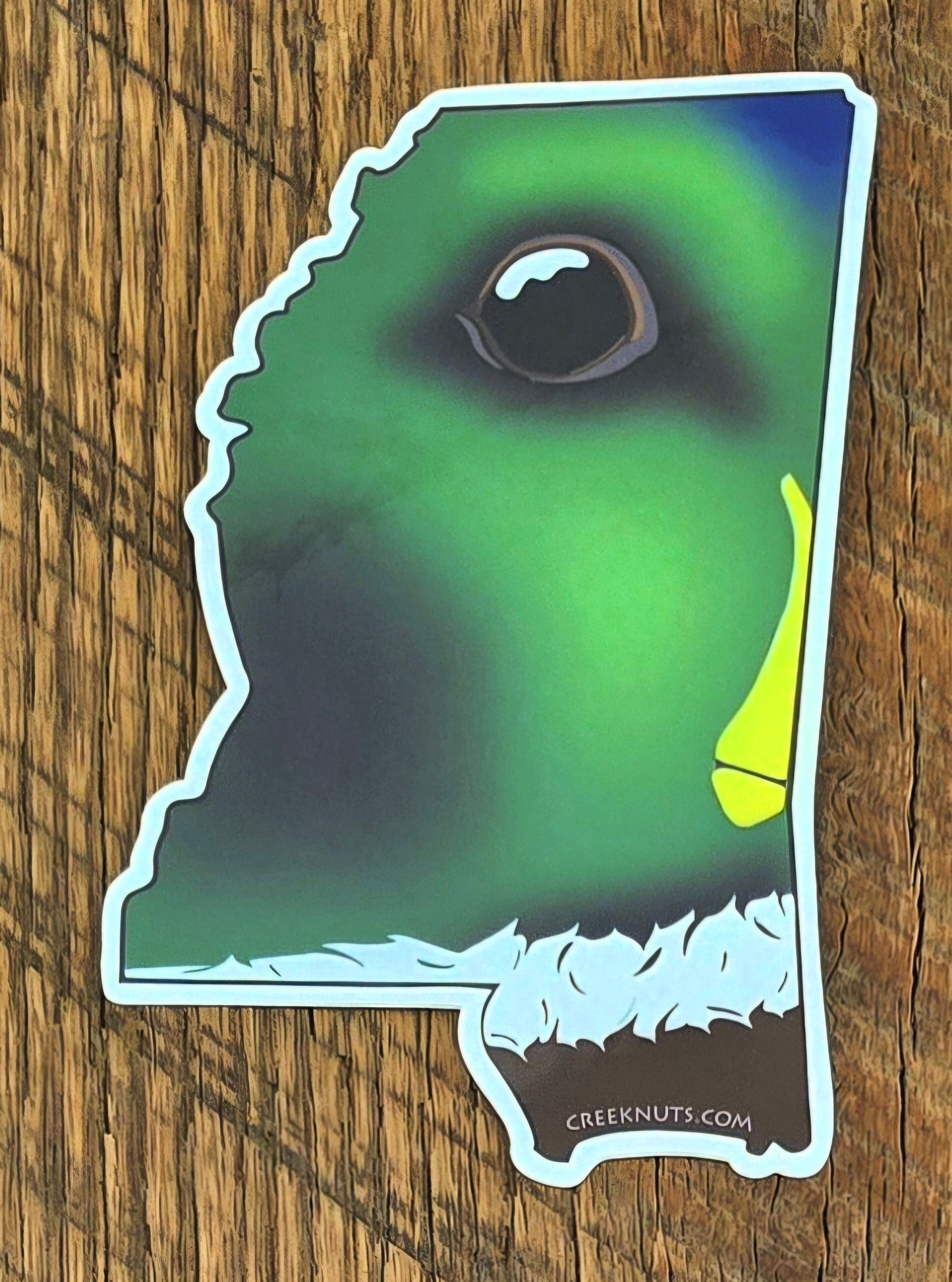 Mississippi Mallard Duck Sticker