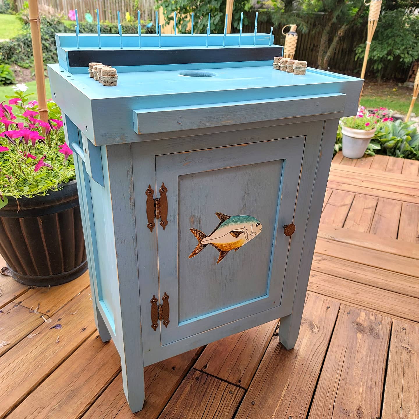 The Salt Portable Fly-Tying Table - Inside Drawers