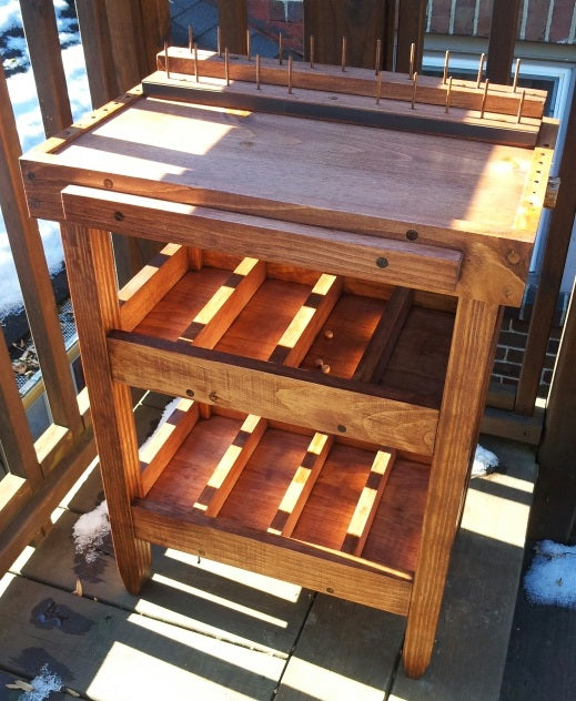 The Paint Creek Portable Fly-Tying Table
