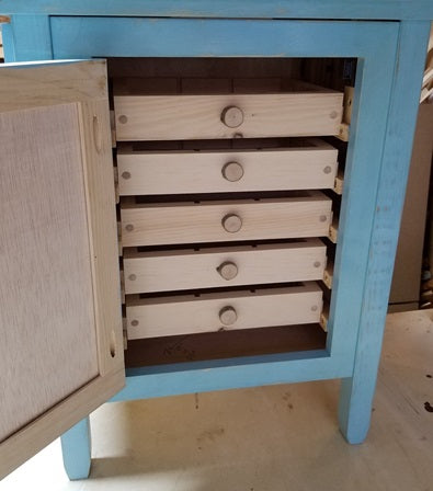 The Salt Portable Fly-Tying Table - Inside Drawers