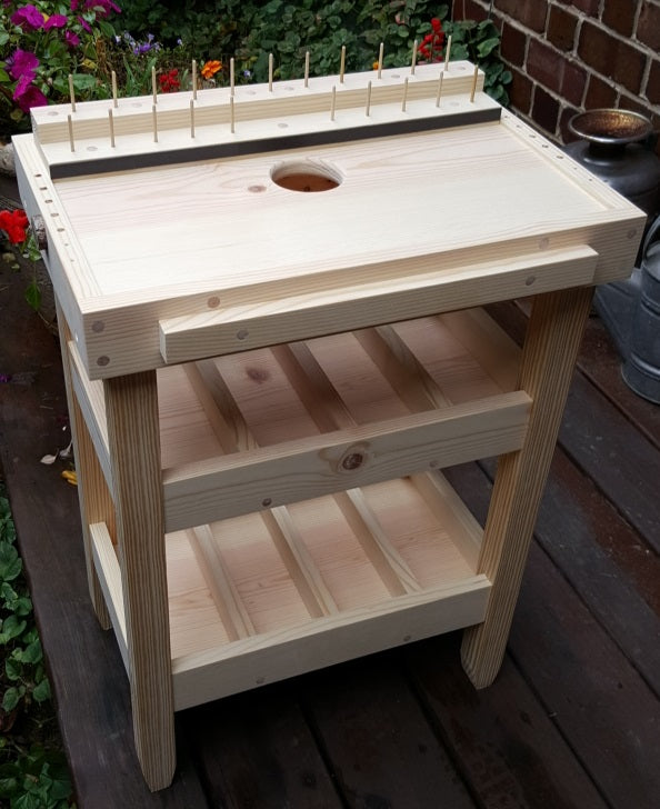 The Paint Creek Portable Fly-Tying Table