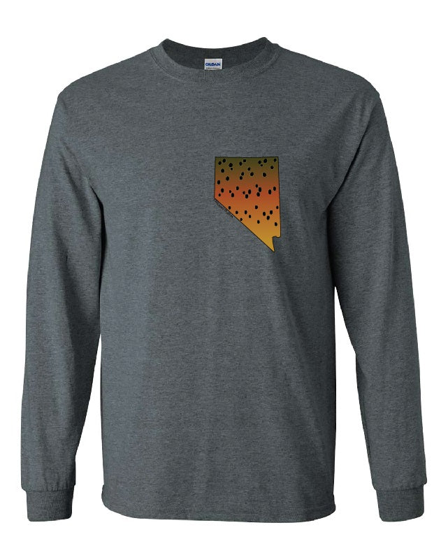 Pyramid Lake Lahontan Cutthroat Trout Long Sleeve T-Shirt