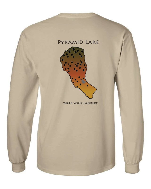 Pyramid Lake Lahontan Cutthroat Trout Long Sleeve T-Shirt