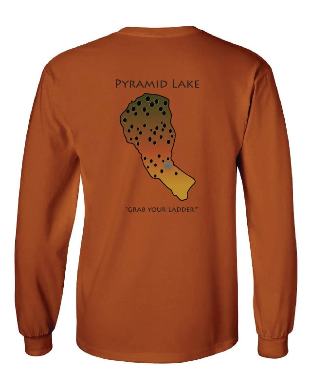 Pyramid Lake Lahontan Cutthroat Trout Long Sleeve T-Shirt