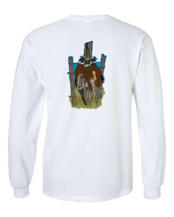 Pheasant Hunt Long Sleeve T-Shirt