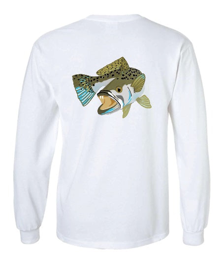 Speckled Sea Trout Long Sleeve T-Shirt