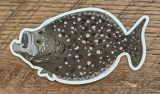 Flounder Sticker Decal