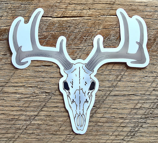 Whitetail Euro Mount Sticker