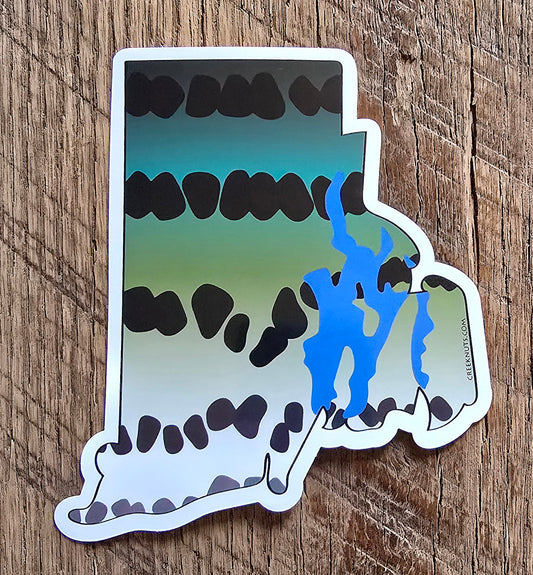 Rhode Island Striper Sticker