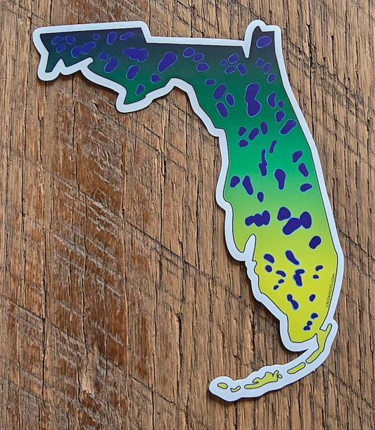 Florida Mahi Sticker