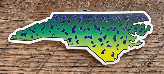 North Carolina Mahi Sticker