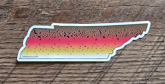 Tennessee Rainbow Trout Sticker