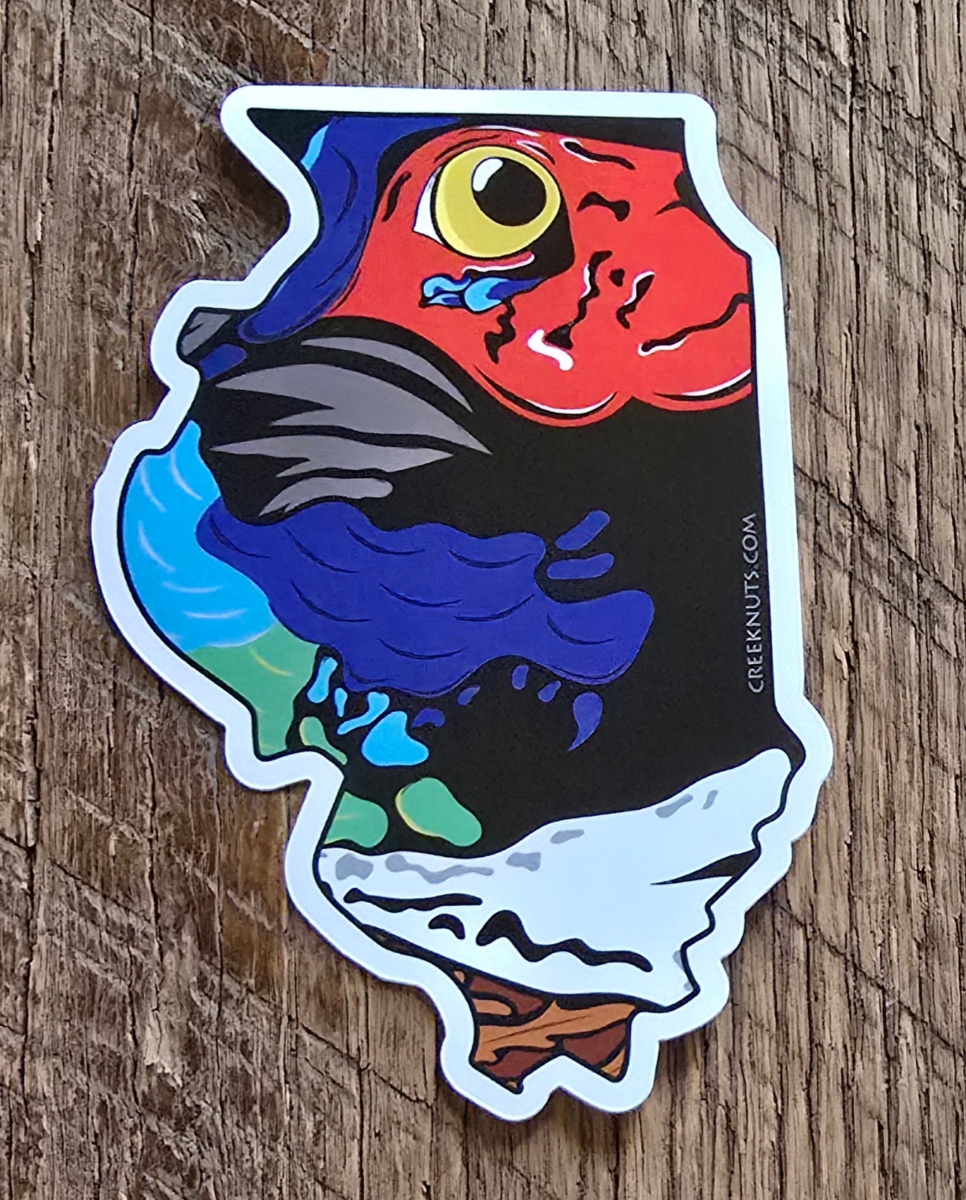 Illinois Pheasant Sticker