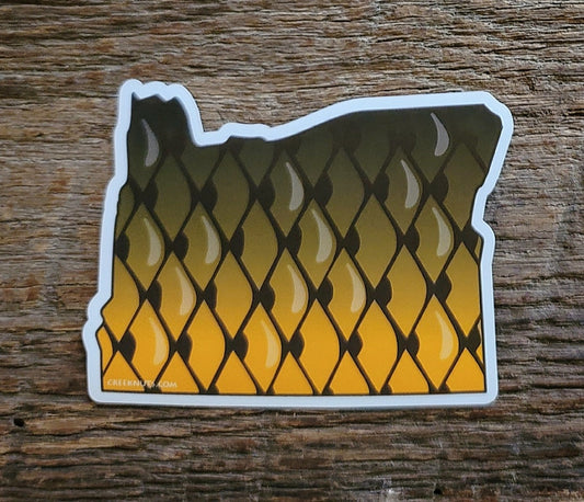 Oregon Carp Sticker
