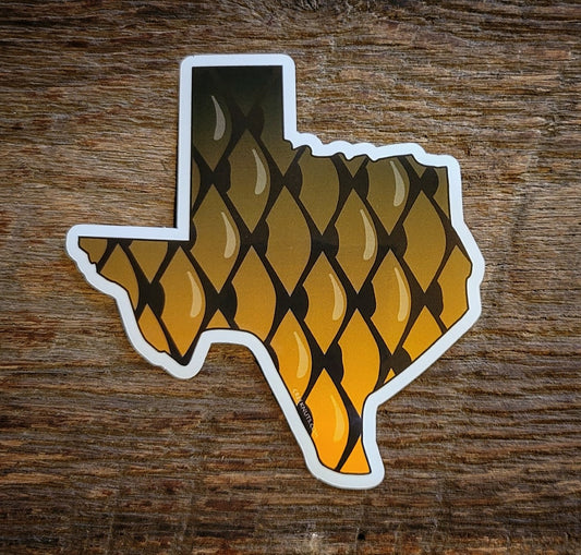 Texas Carp Sticker