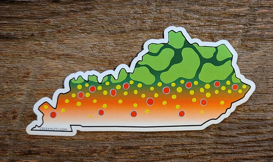 Kentucky Brook Trout Sticker