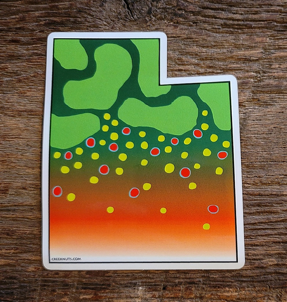 Utah Brook Trout Sticker