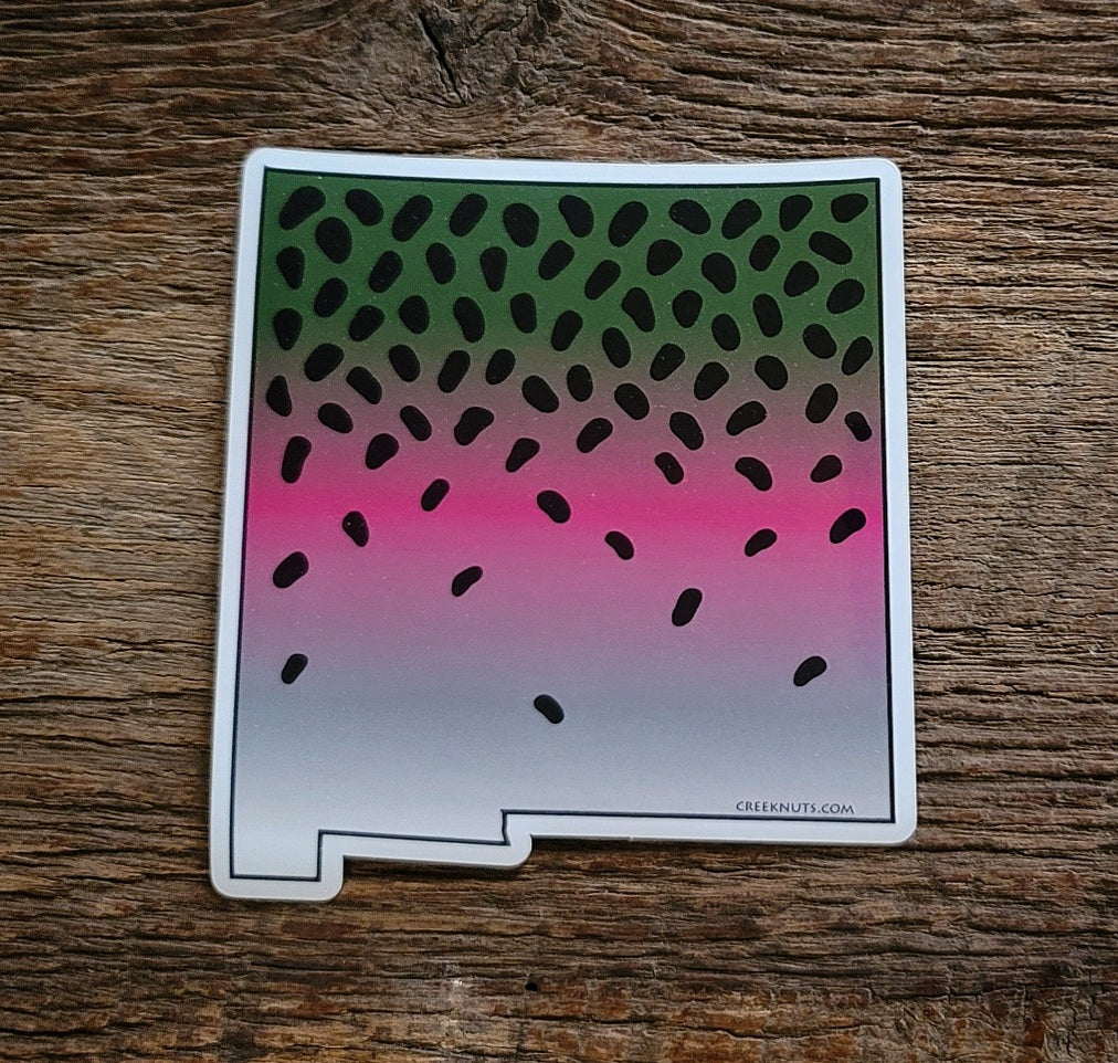 New Mexico Rainbow Trout Sticker