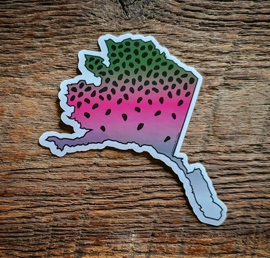 Alaska Rainbow Trout Sticker