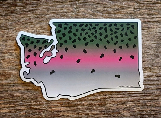 Washington Rainbow Trout Sticker
