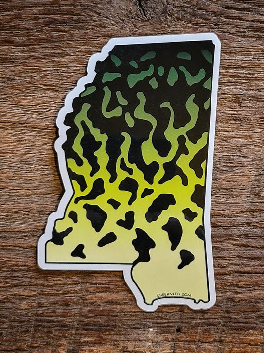 Mississippi Crappie Sticker