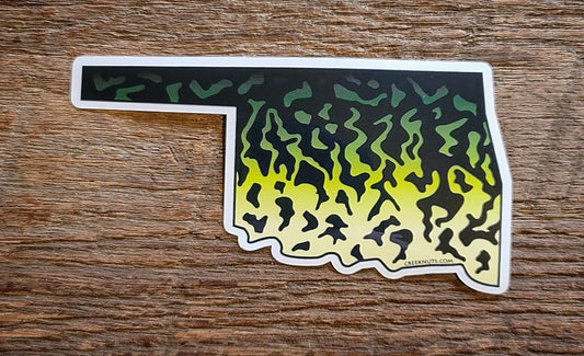 Oklahoma Crappie Sticker